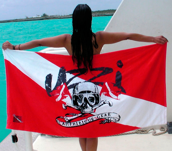 ScubaRadio – Uzzi Beach Towel